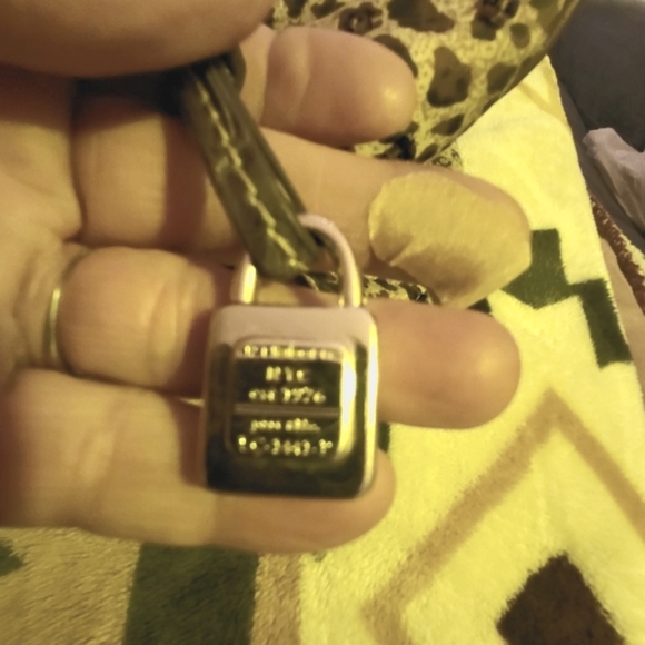 Liz Claiborne animal print satchel purse - Picture 2 of 10